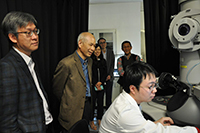Prof. Liu Yaoguang visits Laboratory at CUHK